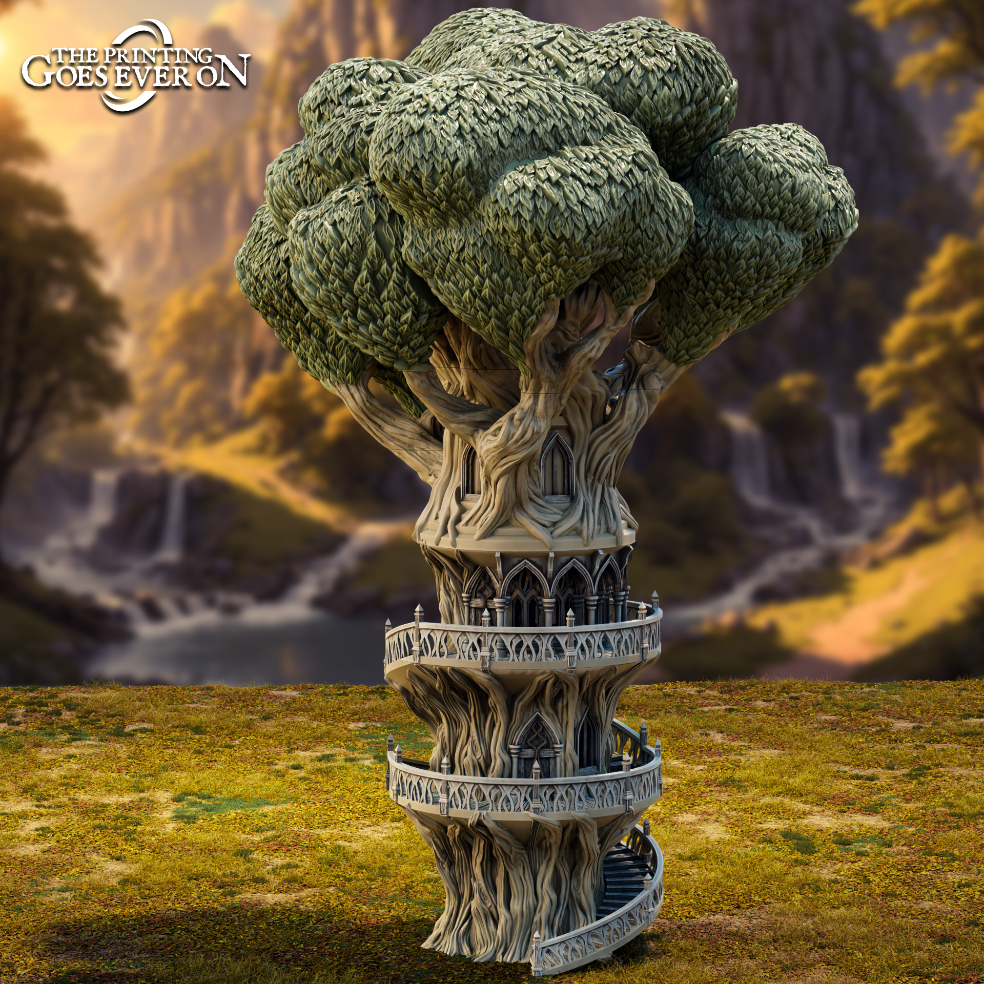 Brightwood Tree Tower - Supportless Terrain